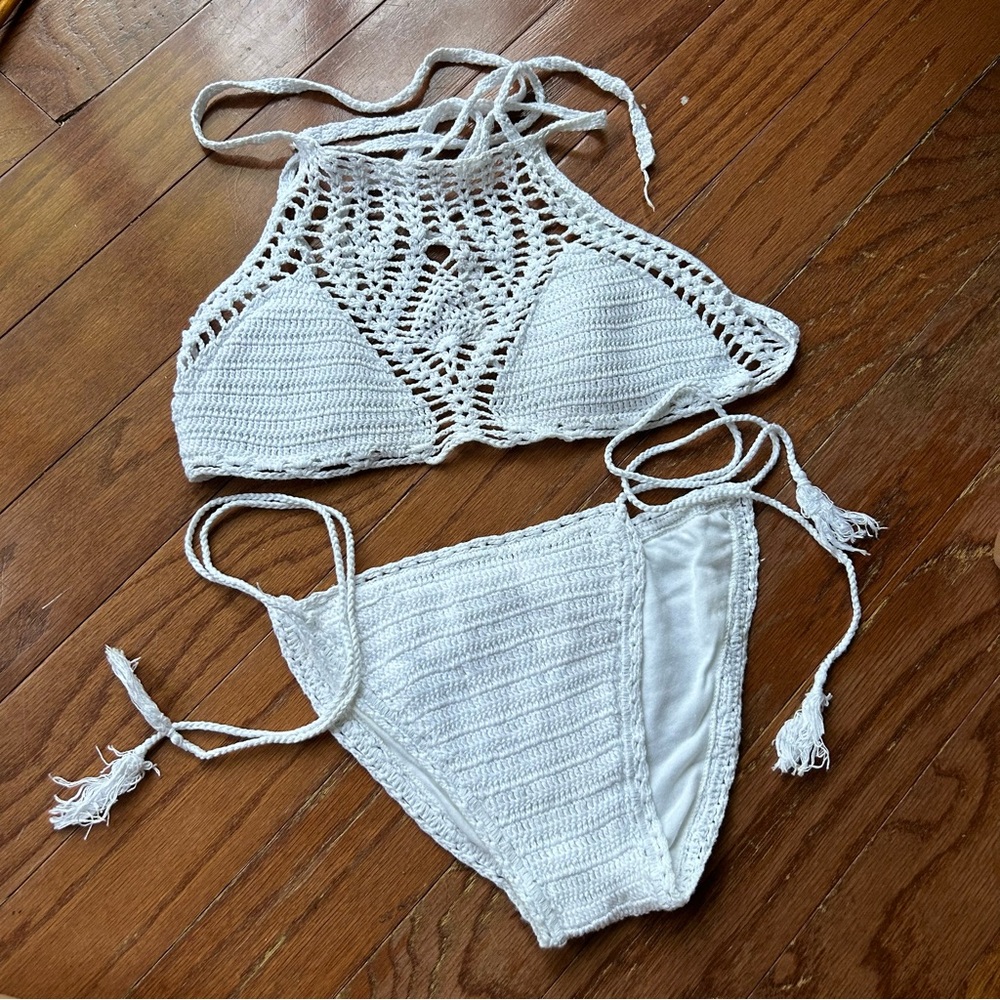 Crochet Bikini NWOT
